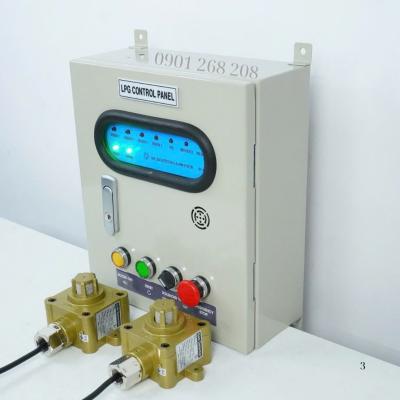 TỦ BÁO RÒ GAS 2 KÊNH ĐẦU DÒ PHÒNG NỔ EX-301